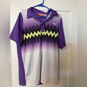 Purple Puma polo